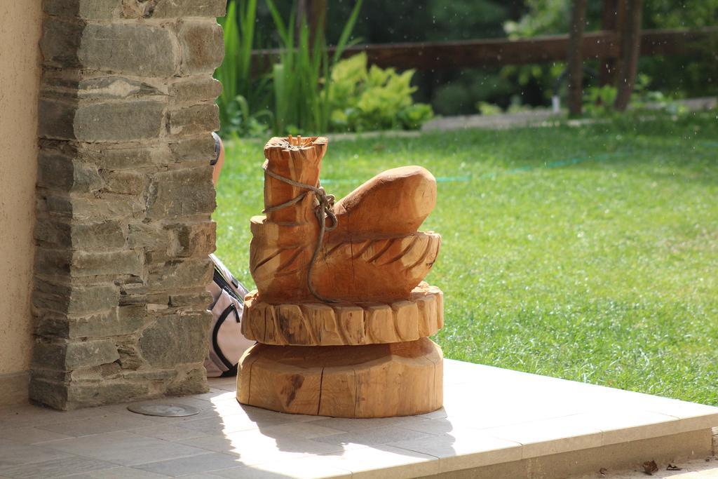 Locanda Il Campo Della Quercia San Damiano Macra Exteriör bild